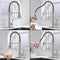 SOKA SINGLE HANDLE KITCHEN PULL DOWN FAUCET WITH SPARYER FIT SK5001NY - NICKEL - Like New