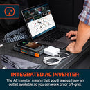 NEBO RAMBLER 100 PORTABLE POWER STATION, 94.4WH, 5-WAY OUTPUT, 100W AC - BLACK - Like New