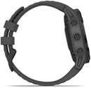 Garmin Fenix 6 Pro Solar (GPS,1.4 inches) Solar-Powered - Black, Slate Gray Band Like New