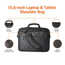 AMAZON BASICS LAPTOP CARRYING CASE WITH SHOULDER STRAP 15.6IN 10-PACK - BLACK - Brand New