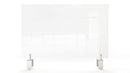 GHENT CLEAR PARTITION EXTENDER WITH ATTACHED CLAMP GHEPEC2429A - CLEAR - Brand New