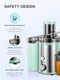 QCEN Juicer Machine 800W Centrifugal Juicer Extractor w/ 3” Mouth KS-500H - Aqua Like New