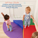 ECR4Kids SoftZone Adventurer's Summit Ramp, Corner Climber, Assorted, 4-Piece - Brand New