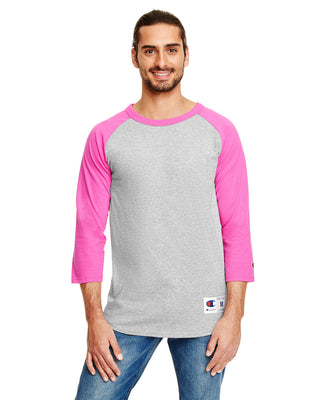 Champion T1397 Tagless Raglan Baseball Jersey New