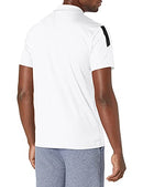 PUMA MENS TEAMLIGA SIDELINE POLO - SIZE: MEDIUM - WHITE/BLACK - Brand New