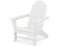 POLYWOOD SIT BACK RELAX & ENJOY THE VIEW ADIRONDACK CHAIR PW-ADIRONDACKCHAIR WHT - Like New