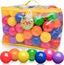 FOXPRINT SOFT PLASTIC KIDS PLAY BALLS 100 BALLS - MULTICOLOR - Like New
