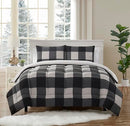 SWEET HOME 7PC COMFORTER SET BAG SOLID COLOR DOWN ALTERNATIVE QUEEN QTY 1 - Brand New