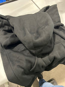 BLUE ICE PULLOVER FLEECE MEN'S HOODIE - SIZE: MEN XL - BLACK - Like New
