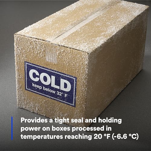 SCOTCH HIGH TACK BOX SEALING TAPE 311+ SHIPPING FREEZER STORAGE - CLEAR - Brand New
