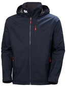 34443 HELLY HANSEN MEN'S CREW HOODED JACKET 2.0 NAVY SIZE MEN XL - Like New