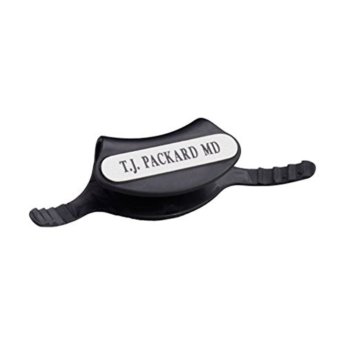 3M LITTMANN STETHOSCOPE IDENTIFICATION TAG - BLACK - Like New