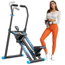 MERACH Stair Stepper Pro-3-Level Resistance Vertical Climber - Black - Brand New