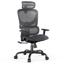 NOBLEWELL ERGONOMIC HIGH BACK MESH CHAIR компьютерным офисом NWOC6 - BLACK/GRAY - Like New