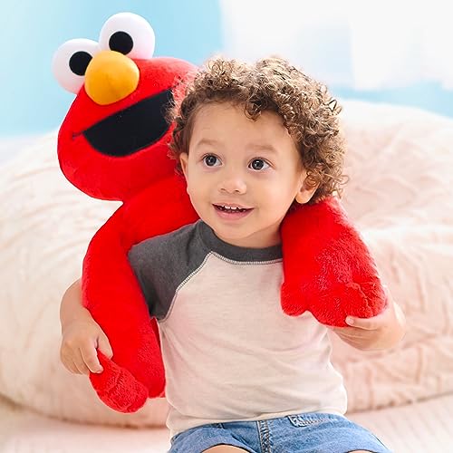 Sesame Street Monster Hugs Elmo 2-pound Weighted Sensory 19 " Snuggly Plush - Brand New
