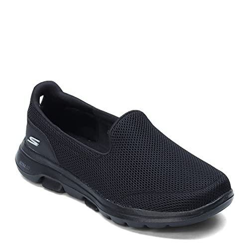 SKECHERS PERFORMANCE WOMEN'S GO WALK 5 - SIZE: WOMEN 10.5 - BLACK - Like New