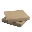 California Umbrella Outdoor Replacement Patio Chair Pad Set of 2, 18 x 18 Inch - Like New