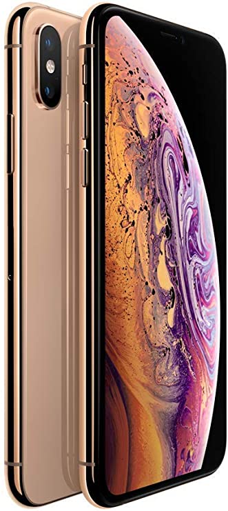 For Parts: APPLE IPHONE XS 256GB AT&T MT902LL/A - GOLD CRACKED SCREEN/LCD