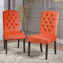 Christopher Knight Home CKH Crown Top Dining Chairs, 2-Pcs Set, Burnt Orange - Brand New