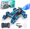 GOOLSKY 8 Wheels RC Stunt Car 2.4GHz Remote Control Car RC Drift Car - Blue Like New