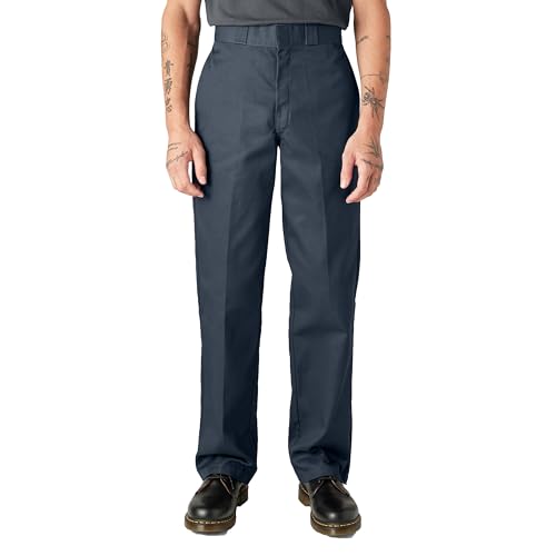 DICKIES MEN'S ORIGINAL 874 WORK PANTS - SIZE: MEN 38W X 32L - DARK NAVY - Brand New