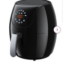 MUZILI 3 LITER LARGE HOT AIR FRYER - BLACK - Like New