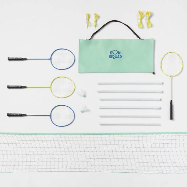 SUN SQUAD BADMINTON SET : LAWN SPORTS FOR ADULTS - MULTI - Like New