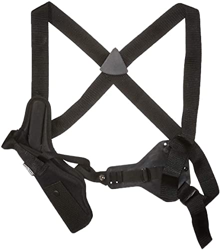 Uncle Mike's Black Kodra Nylon Sidekick Vertical Shoulder Holster UM-83001 Like New