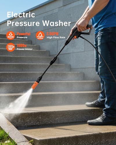 Patoolio Power Washer Foam Cannon for Fences/Panels/Cars PATOOLIO-W6 - ORANGE - Like New