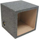 AMERICAN SOUND CONNECTION 12" INCH SQUARE SUB BOX SEALED SINGLE SUBWOOFER HSQ112 - Like New