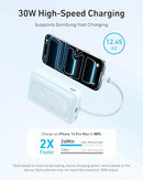 ANKER ZOLO PORTABLE CHARGER 10,000MAH 30W POWER BANK A1688 - BLUE - Like New