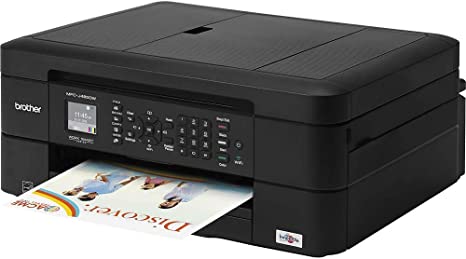 Brother Wireless All-In-One Color Printer Copy Scan Fax MFC-J485DW - BLACK - Like New