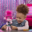 DreamWorks Trolls World Tour Pop-to-Rock Poppy Singing Doll with 2 Looks - Brand New