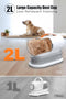 FIXR Pet Grooming Vacuum & Dog Hair Vacuum 12000Pa Powerful Dog Vacuum - White Like New