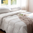 AIRLYCK Luxury Feather Down Comforter Queen/Full Size,Fluffy Duvet - White - Brand New