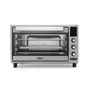 OSTER 10 FUNCTION AIR FRYER OVEN TOASTER OVEN COUNTERTOP OVEN - GRAY - Like New