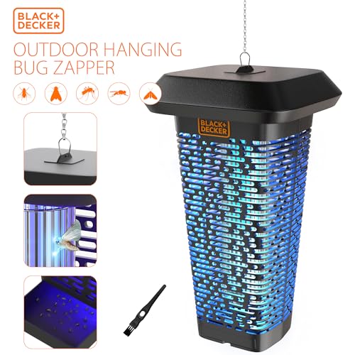 BLACK+DECKER Bug Zapper & Fly Trap-Mosquito Repellent- Gnat Killer Indoor - Like New