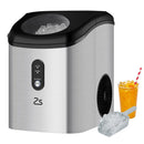 NEILA COUNTERTOP ICE MAKER - BLACK/STAINLESS STEEL - Like New