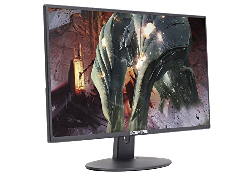 Sceptre 27" FHD LED Gaming Monitor 75Hz 2X HDMI VGA E279W-19203RD - Black - Like New