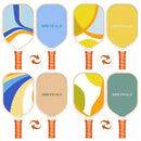 SPRYPALS PICKLEBALL PADDLES SET OF 4 - BLUE & YELLOW - Scratch & Dent