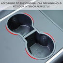 MOTROBE TESLA MODEL Y TESLA MODEL 3 CENTER CONSOLE CUP HOLDER INSERTS - BLACK - Like New