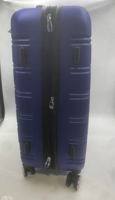 ROCKLAND MELBOURNE HARDSIDE EXPANDABLE SPINNER WHEEL LUGGAGE, 24 INCH - BLUE - Like New