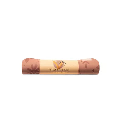 BLOGILATES BEGINNER LIGHTWEIGHT YOGA MAT - RUST (4MM) - Like New