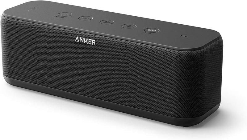 Anker Soundcore Boost Bluetooth Speaker with Well-Balanced Sound A3142 - BLACK - Like New