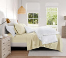 CHATEAU HOME COLLECTION CERTIFIED 100% COTTON BED SHEETS QUEEN - IVORY - Like New