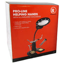Helping Hands Soldering Station Illuminated Magnifier B00F1LT8XS - Black - Brand New