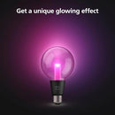 PHILIPS HUE LIGHTGUIDE G30 SMALL GLOBE SMART LED BULB - BLACK - Like New