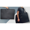 Art Portfolio Handles Drawing Painting Sketch Bag With Zipper 28" Black - Brand New