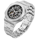 TUCCI ITALY ALTO LIVELLO STAINLESS STEEL UNISEX WATCH - SILVER - Like New