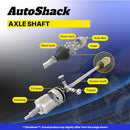 AutoShack Front CV Axle Shaft Assembly for Scion tC 2011-2016 FWD L4 2.5L Right - Like New